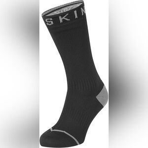 Sealskins All Weather Mid with Hydrostop Socks, Black/Gray, Waterproof M